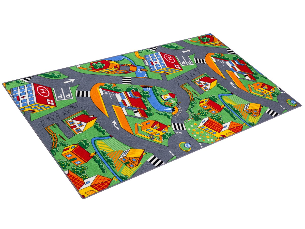 Strassenteppich 133x180 cm Kinder Spielteppich
