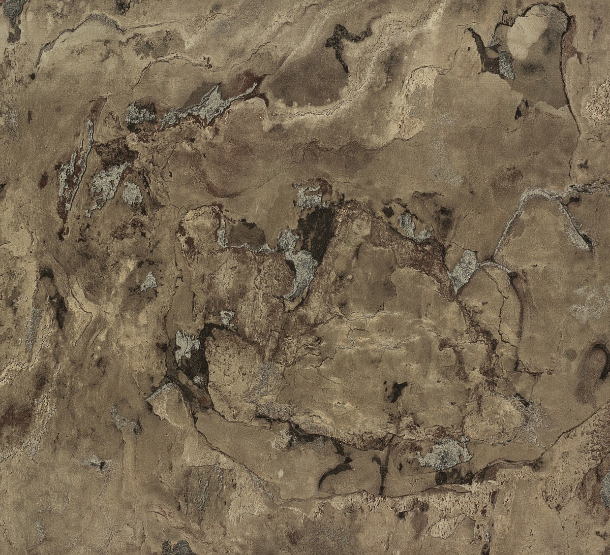 Rasch Tapete Black Forest Vliestapete 514629 MarmorOptik braun beige