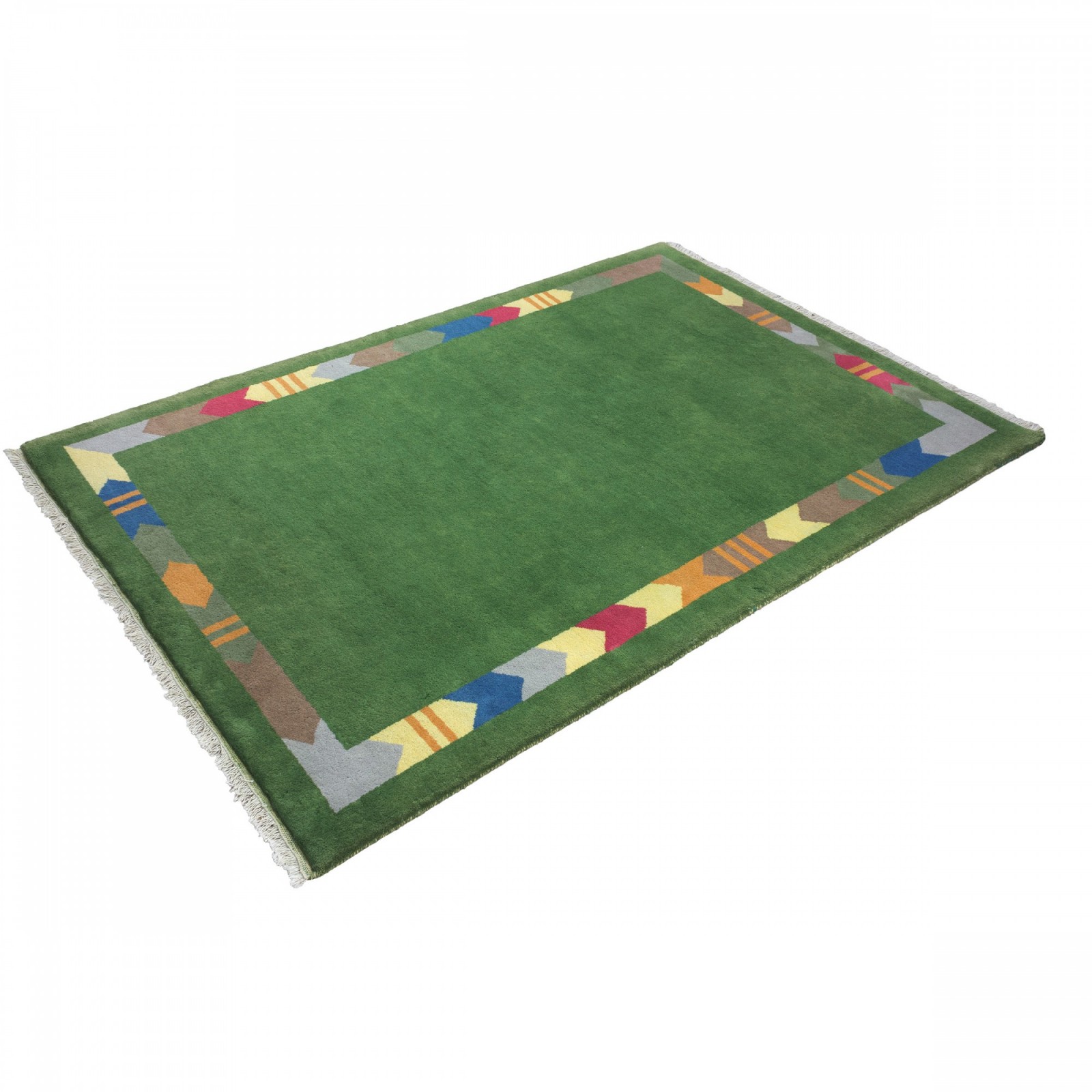 Handgeknuepfer  Indo  Gabbeh  Teppich  81x358  cm